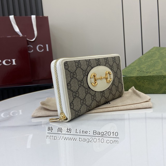 Gucci專櫃古馳最新款男女款拉鏈長夾錢包錢夾 jh2183款號:  621889